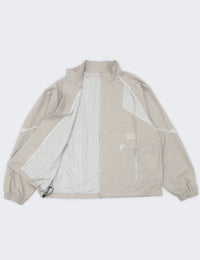 MESH PANEL NYLON JKT (GRAY)
