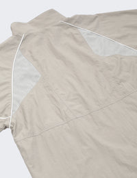 MESH PANEL NYLON JKT (GRAY)