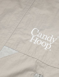 MESH PANEL NYLON JKT (GRAY)