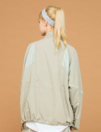 MESH PANEL NYLON JKT (GRAY)