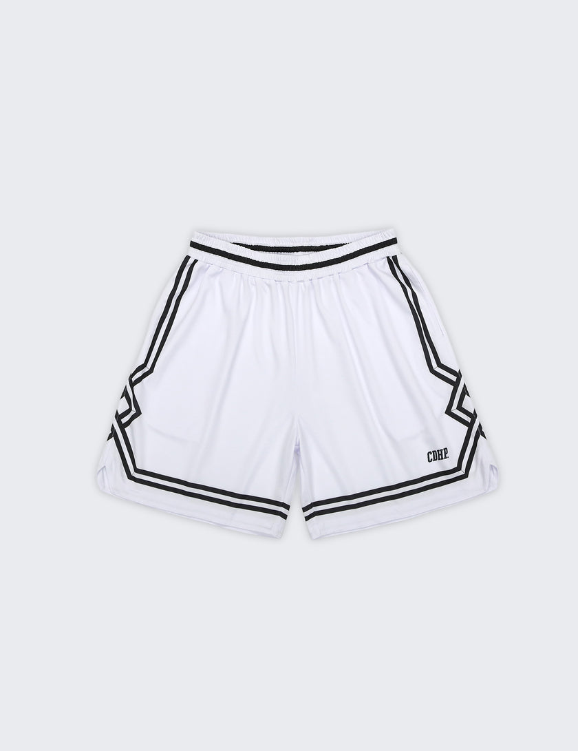 CROSSOVER SHORTS (WHITE) - CandyHoop