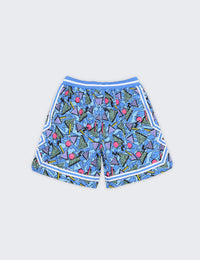 MEMPHIS POP SHORTS (BLUE) - CandyHoop