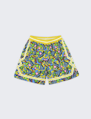 MEMPHIS POP SHORTS (YELLOW) - CandyHoop