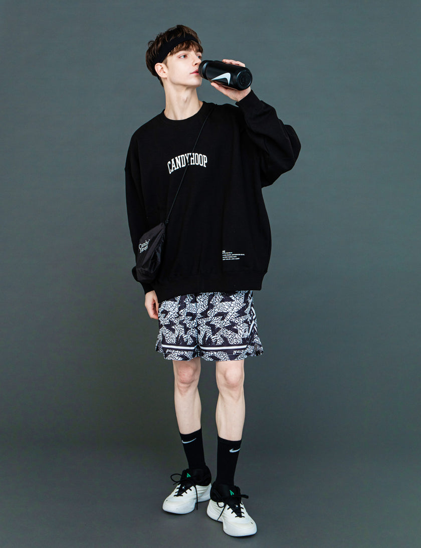 ARCH LOGO SWEAT (BLACK)