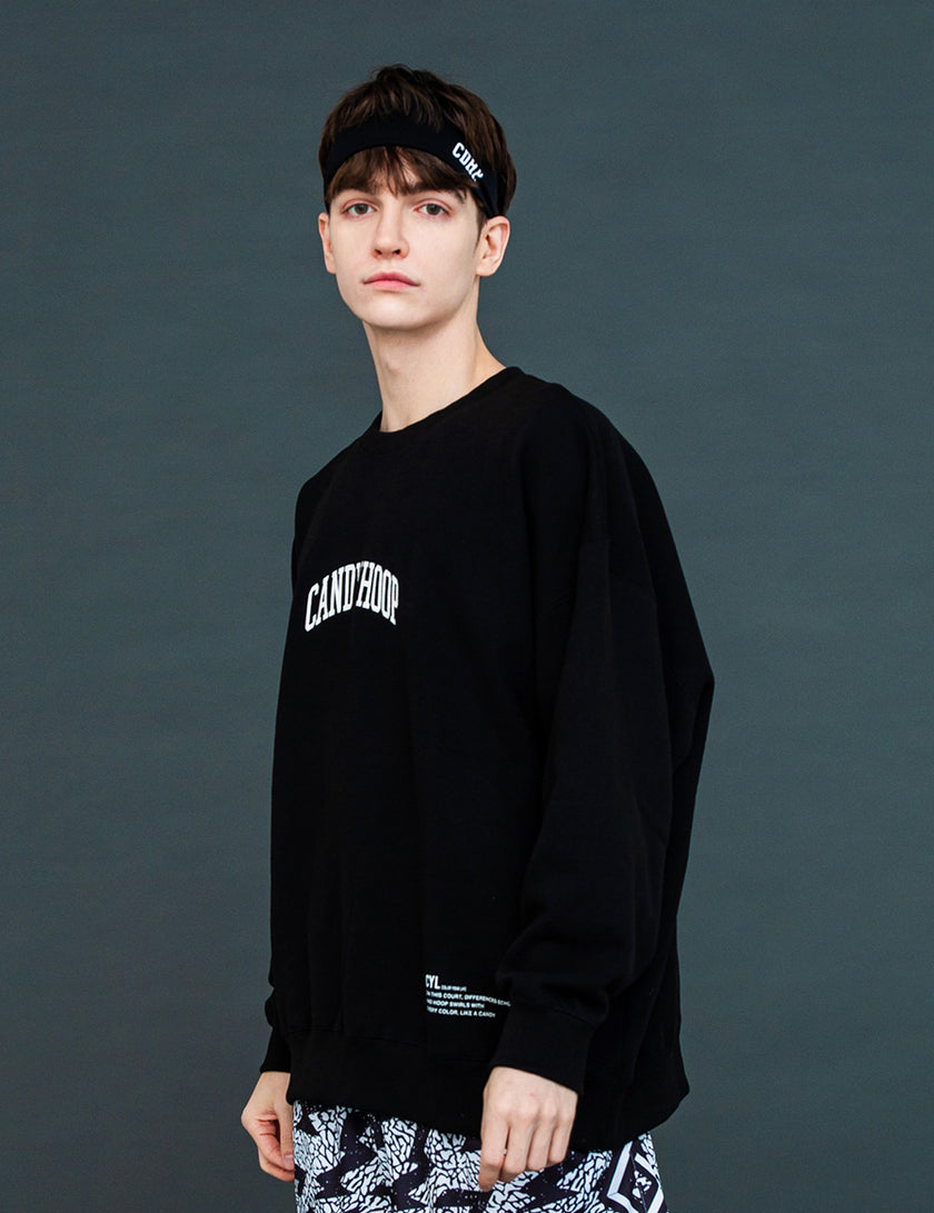 ARCH LOGO SWEAT (BLACK)
