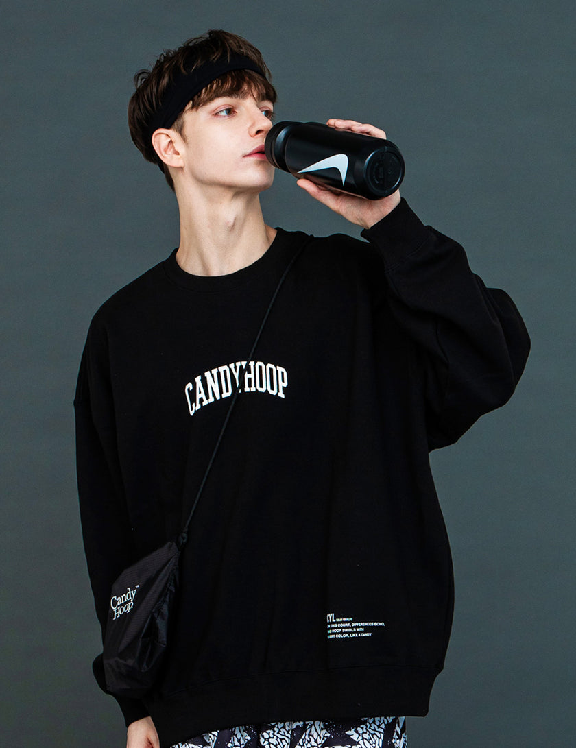 ARCH LOGO SWEAT (BLACK)
