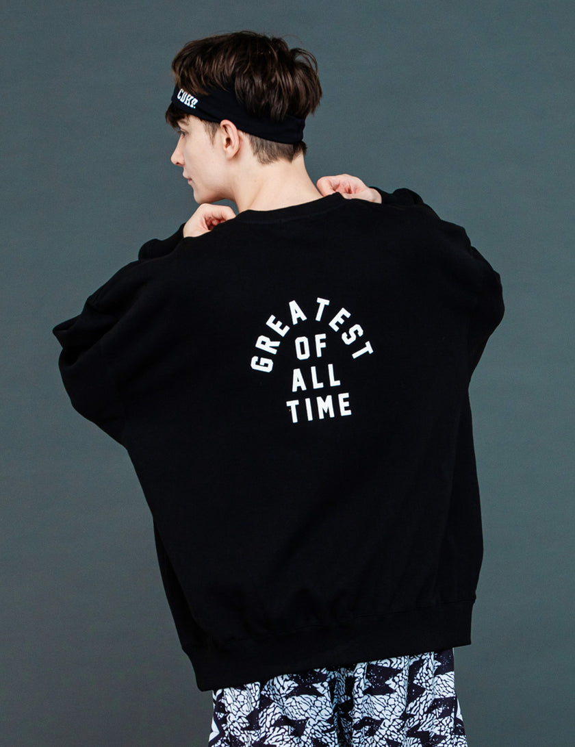 ARCH LOGO SWEAT (BLACK)