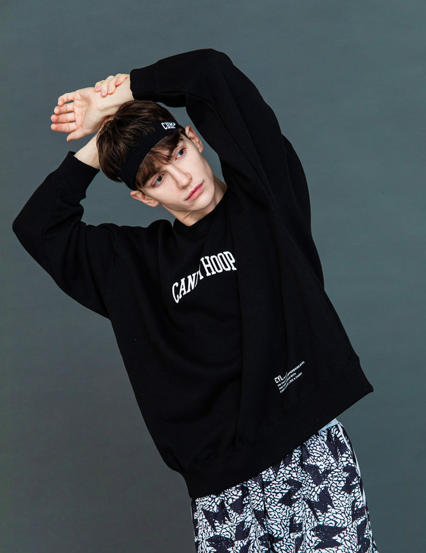 ARCH LOGO SWEAT (BLACK)
