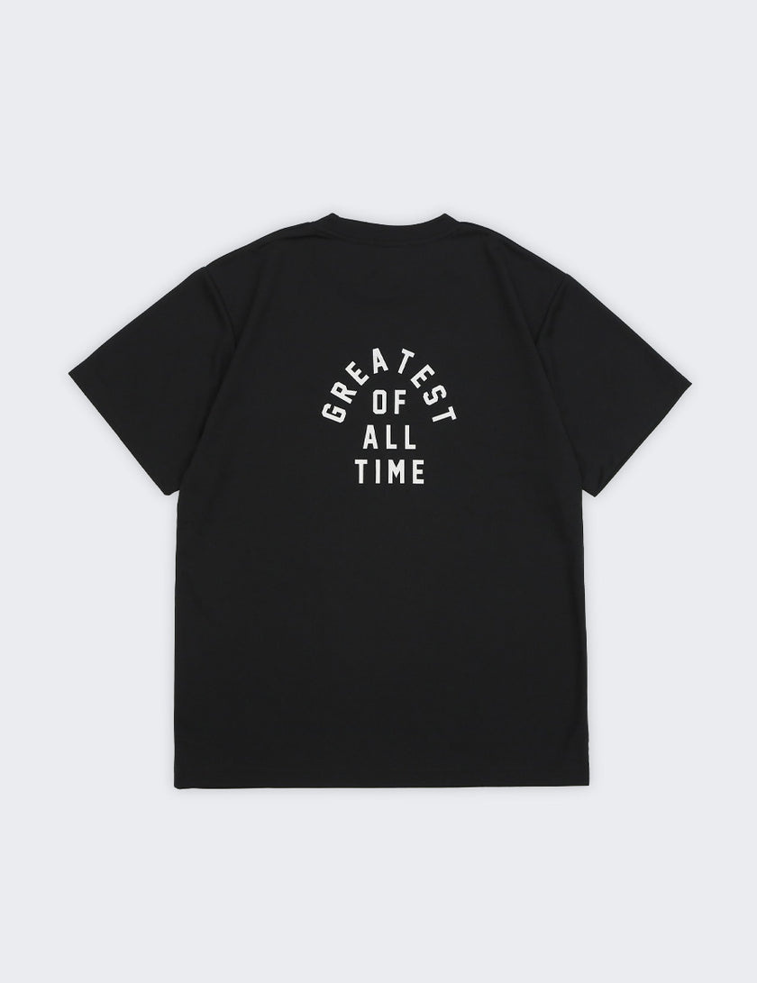 ARCH LOGO AND MESSAGE DRY TEE (BLACK) - CandyHoop