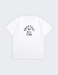 ARCH LOGO AND MESSAGE DRY TEE (WHITE) - CandyHoop