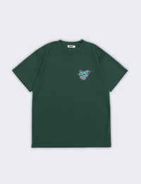 NEON SIGN LOGO DRY TEE 2 (GREEN×GREEN) - CandyHoop