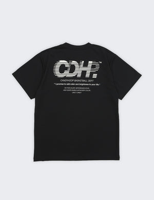 BRISK LOGO DRY TEE (BLACK×WHITE) - CandyHoop