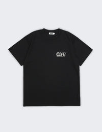 BRISK LOGO DRY TEE (BLACK×WHITE) - CandyHoop