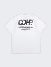 BRISK LOGO DRY TEE (WHITE×BLACK) - CandyHoop