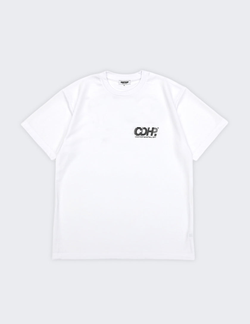 BRISK LOGO DRY TEE (WHITE×BLACK) - CandyHoop