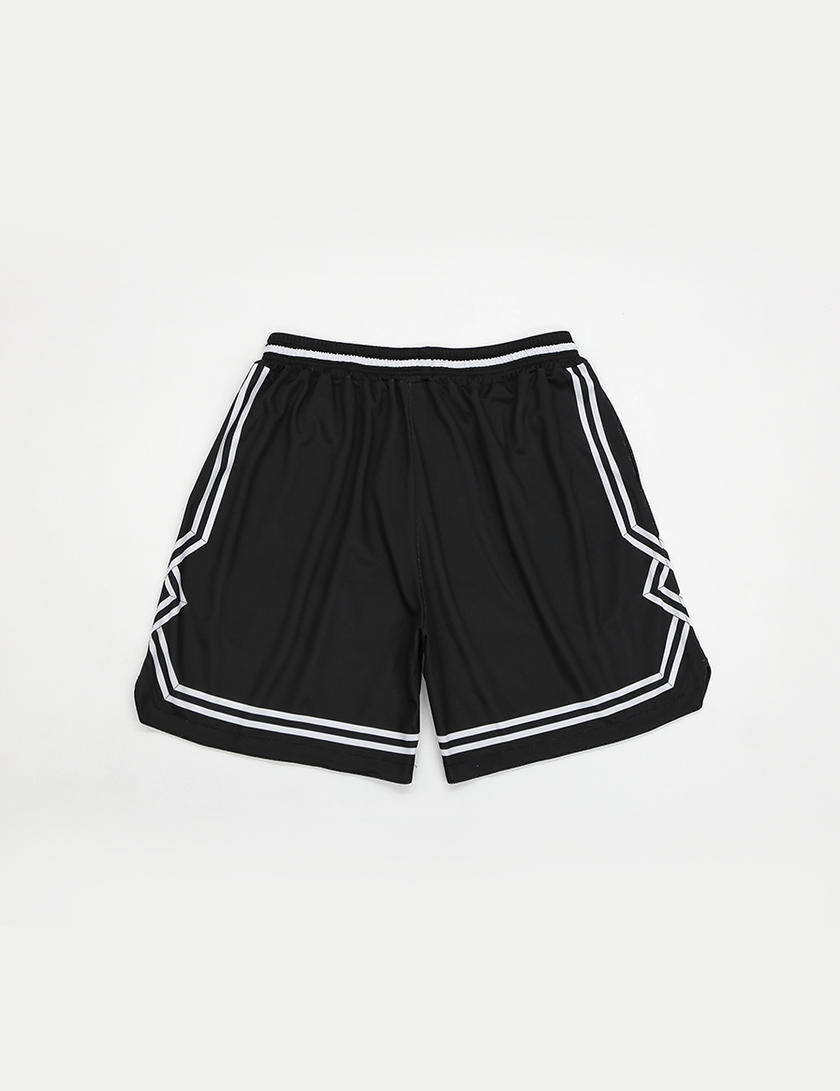 CROSSOVER SHORTS (BLACK)