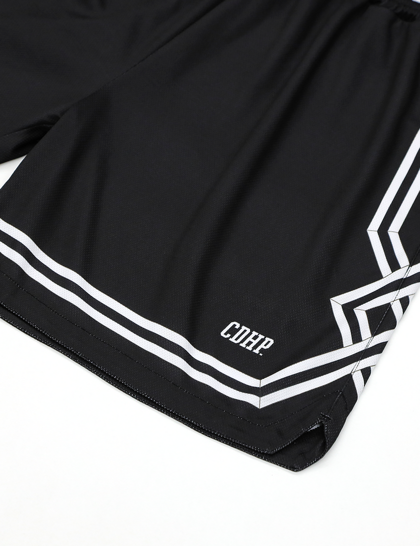 CROSSOVER SHORTS (BLACK)