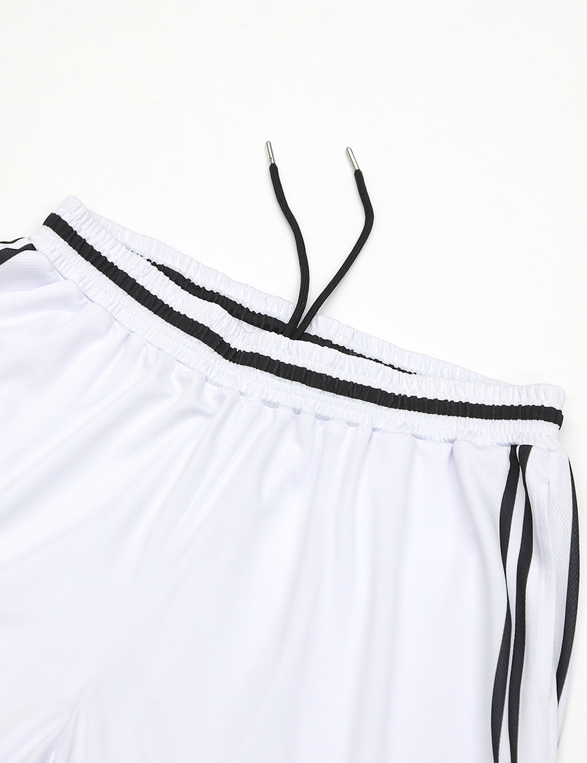 CROSSOVER SHORTS (WHITE) - CandyHoop