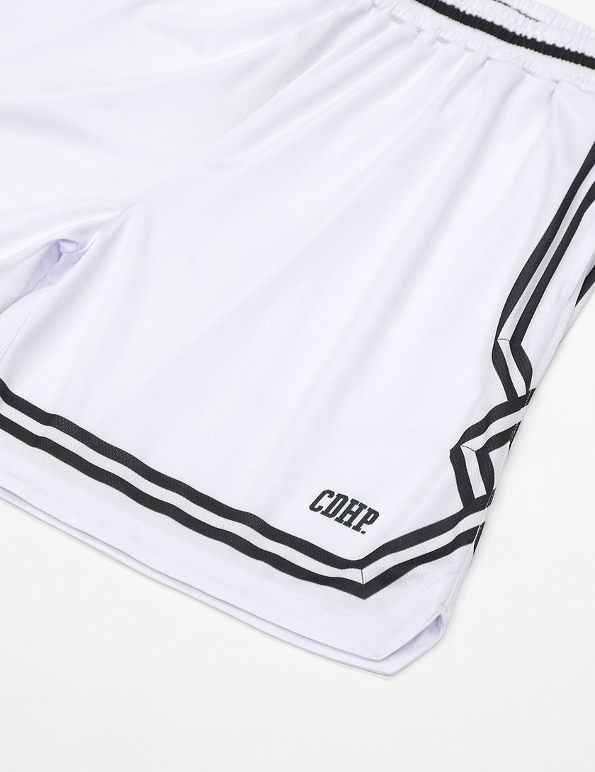 CROSSOVER SHORTS (WHITE) - CandyHoop