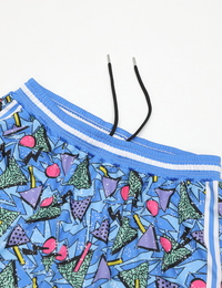 MEMPHIS POP SHORTS (BLUE) - CandyHoop