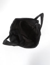 BASIC LOGO KNAP SACK (BLACK) - CandyHoop