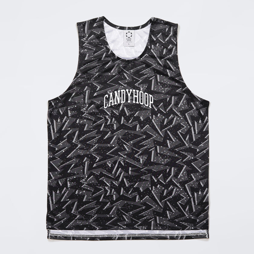 RETRO POP TANK TOP (BLACK) - CandyHoop