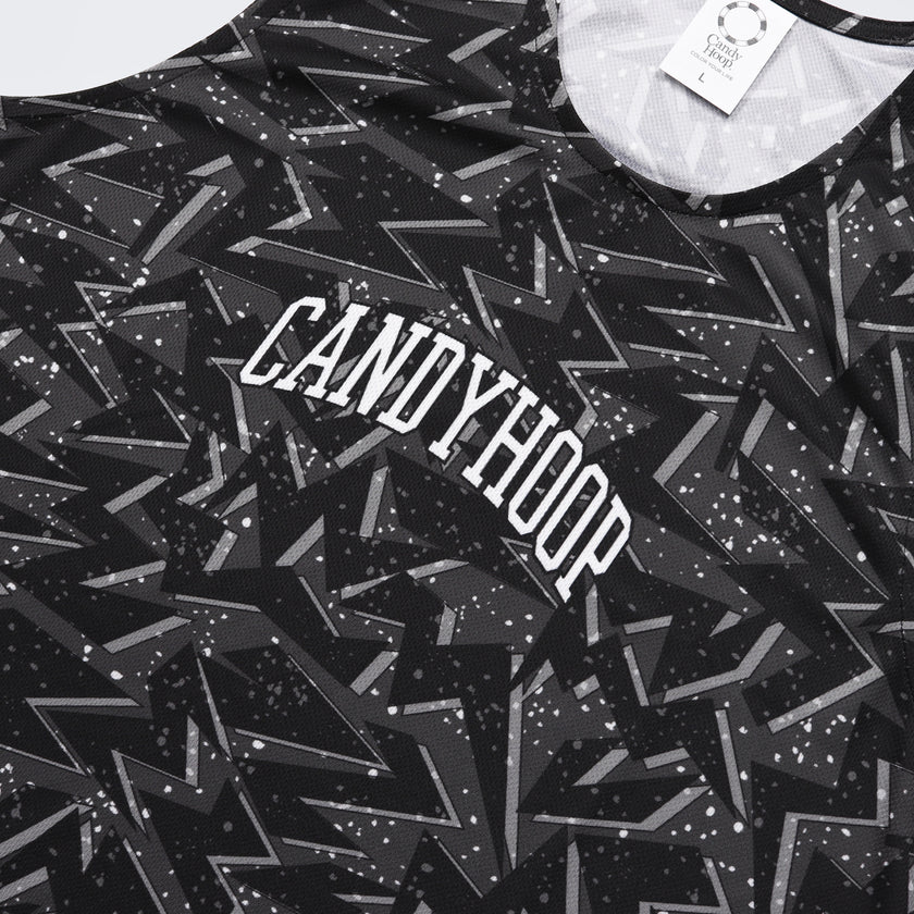 RETRO POP TANK TOP (BLACK) - CandyHoop