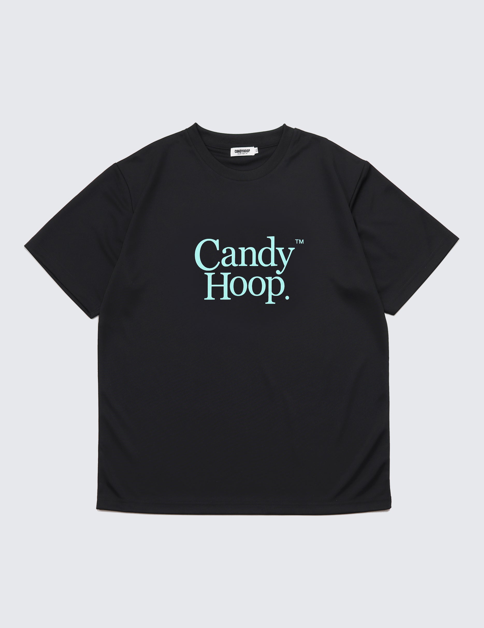 BASIC LOGO DRY TEE (BLACK×MINT)