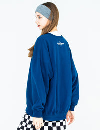 OLD ANTIQUE LOGO SWEAT (BLUE) - CandyHoop