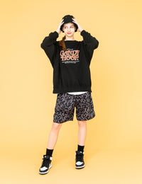 OLD ANTIQUE LOGO SWEAT (BLACK) - CandyHoop