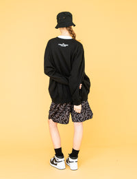 OLD ANTIQUE LOGO SWEAT (BLACK) - CandyHoop