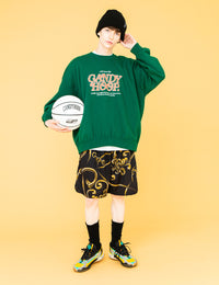 OLD ANTIQUE LOGO SWEAT (GREEN) - CandyHoop