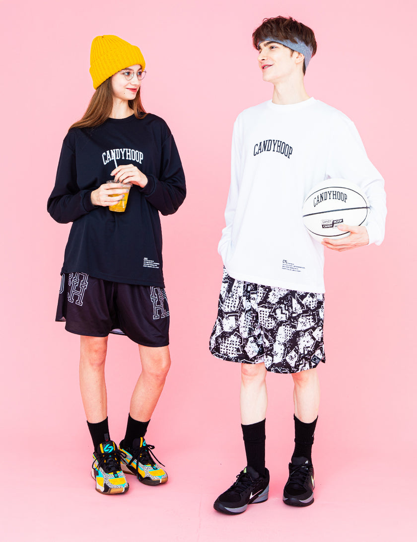 ARCH LOGO DRY LS TEE (WHITE)
