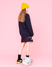 ARCH LOGO DRY LS TEE (BLACK)