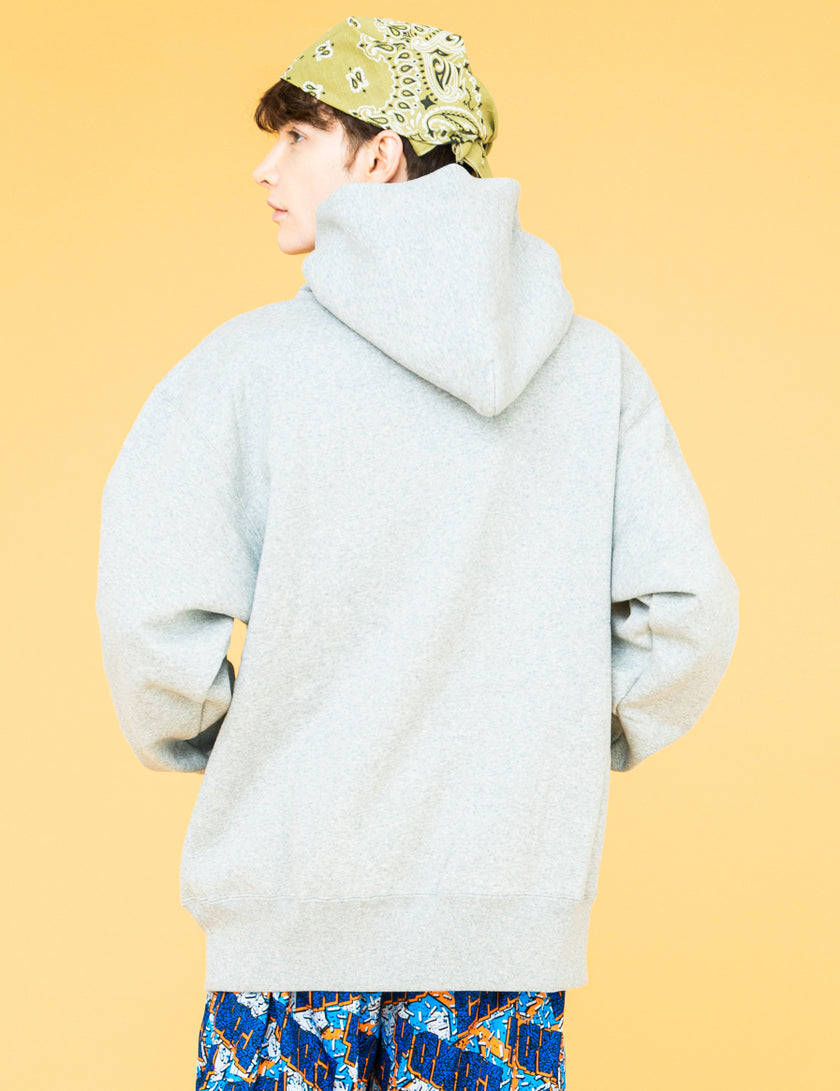 ARCH LOGO HOODIE (GRAY) - CandyHoop