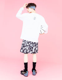 ARCH LOGO DRY LS TEE (WHITE)