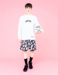 ARCH LOGO DRY LS TEE (WHITE)