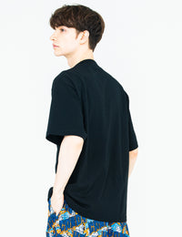BASIC LOGO COTTON TEE (BLACK) - CandyHoop