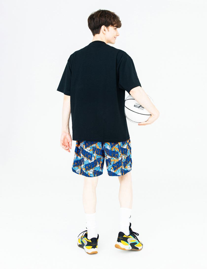 BASIC LOGO COTTON TEE (BLACK) - CandyHoop