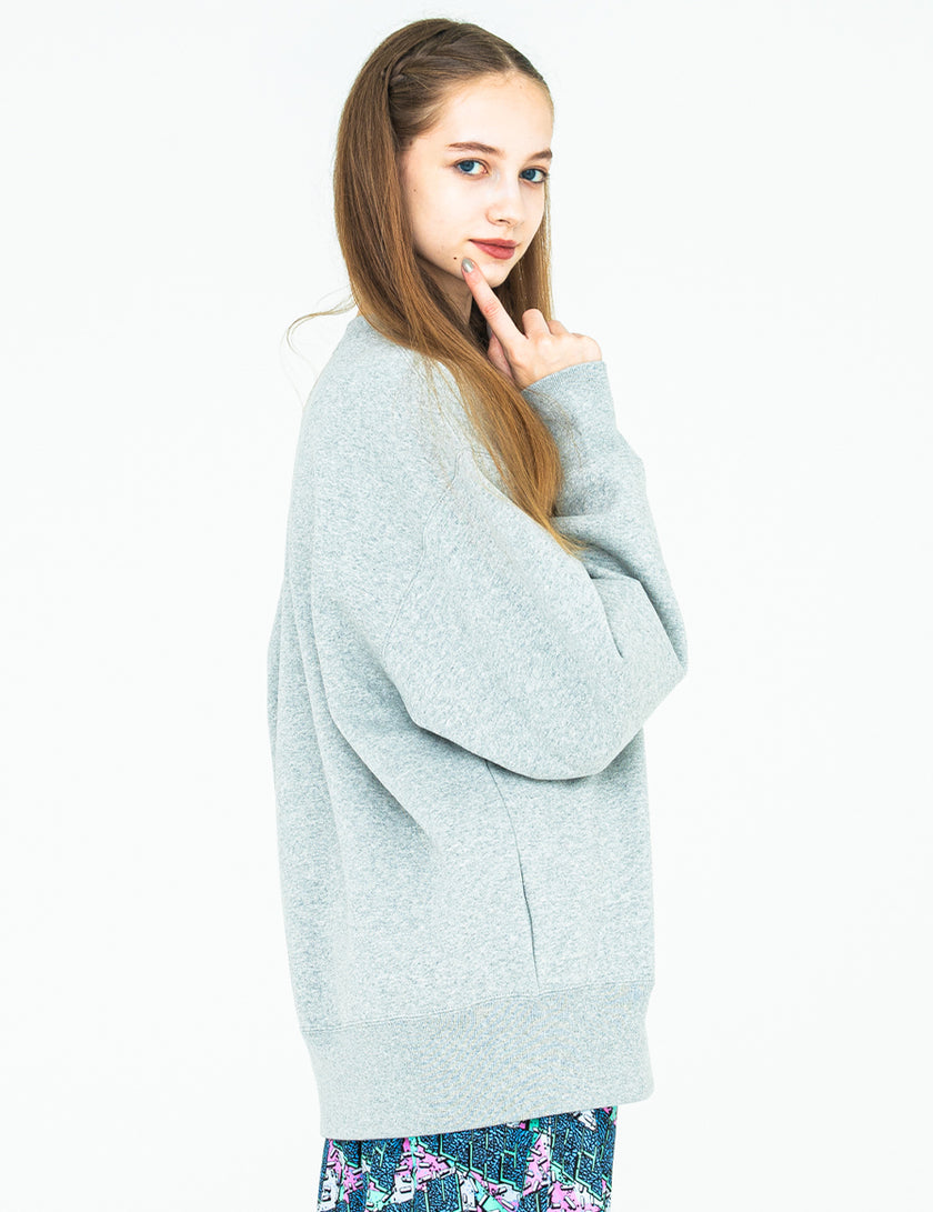 BASIC LOGO SWEAT (GRAY) - CandyHoop