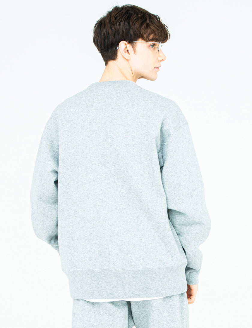 BASIC LOGO SWEAT (GRAY) - CandyHoop