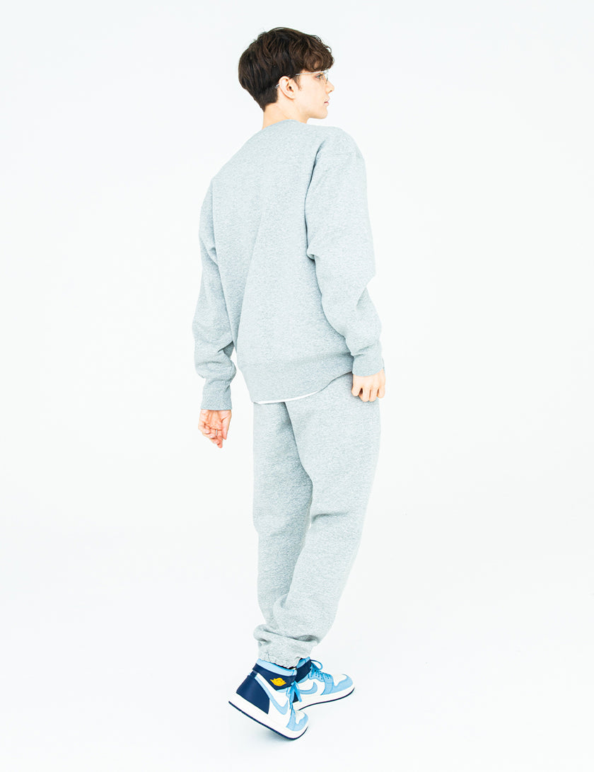 BASIC LOGO SWEAT PANTS (GRAY) - CandyHoop