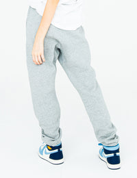 BASIC LOGO SWEAT PANTS (GRAY) - CandyHoop