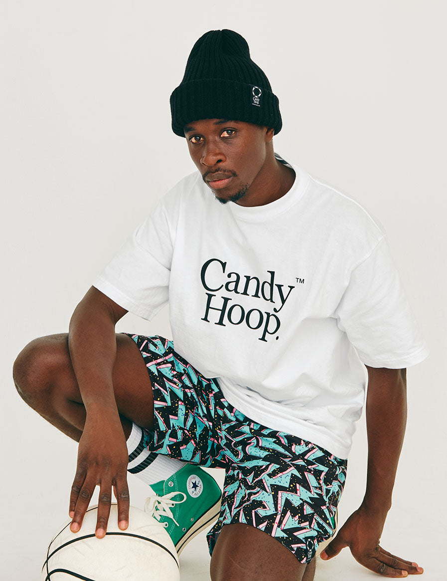 BASIC LOGO SWEAT PANTS (BLACK)