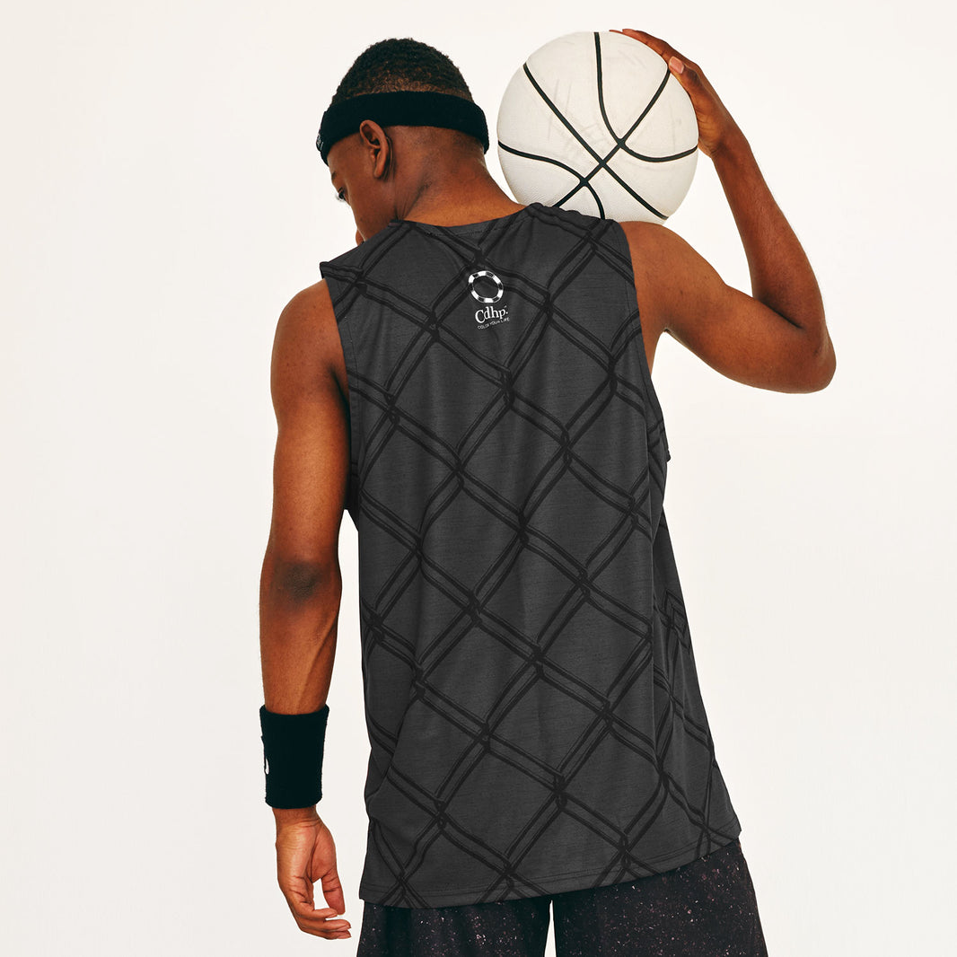 CAGE TANK TOP (BLACK)