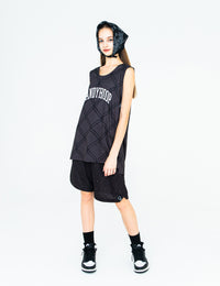 CAGE TANK TOP (BLACK) - CandyHoop