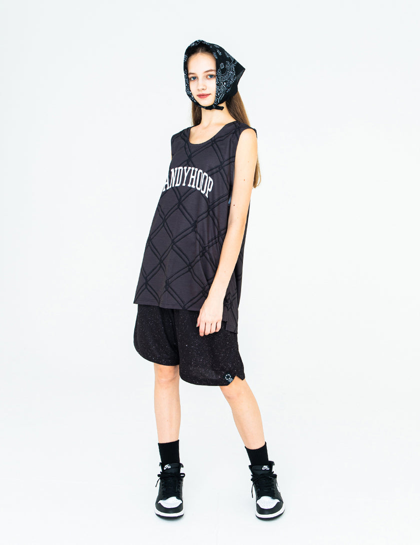 CAGE TANK TOP (BLACK) - CandyHoop