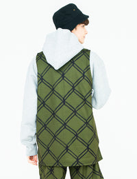 CAGE TANK TOP (OLIVE) - CandyHoop