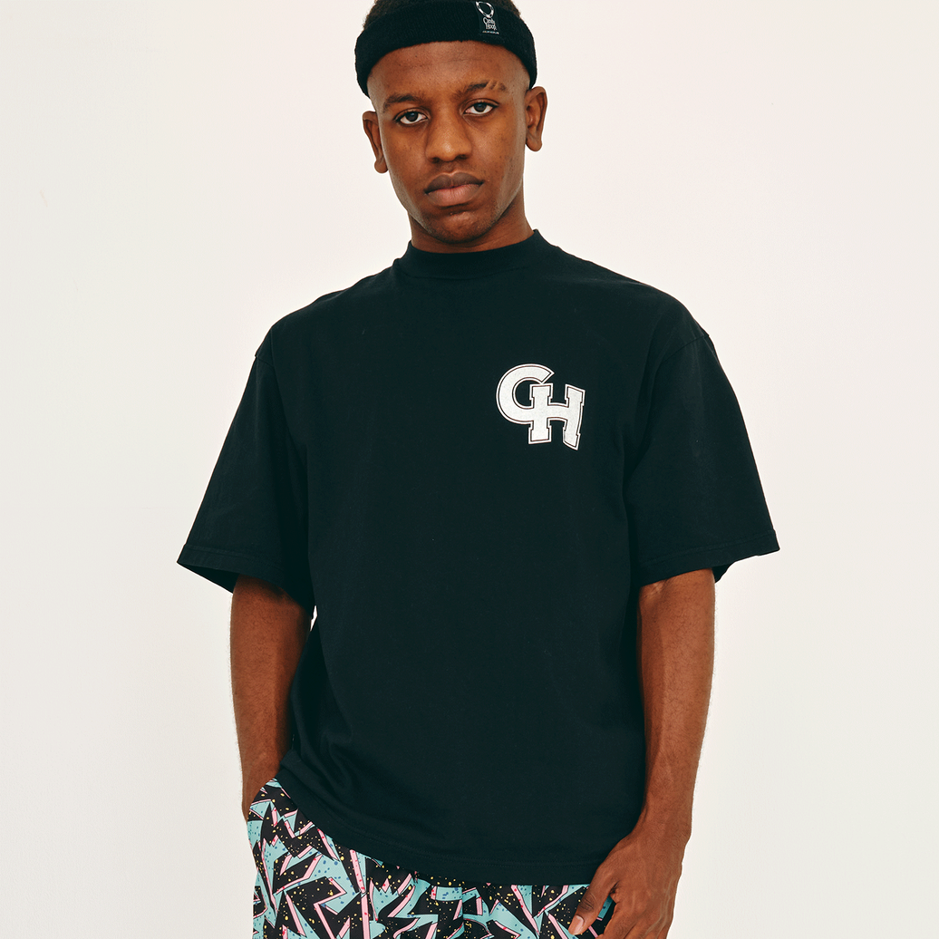 CH COTTON TEE (BLACK)