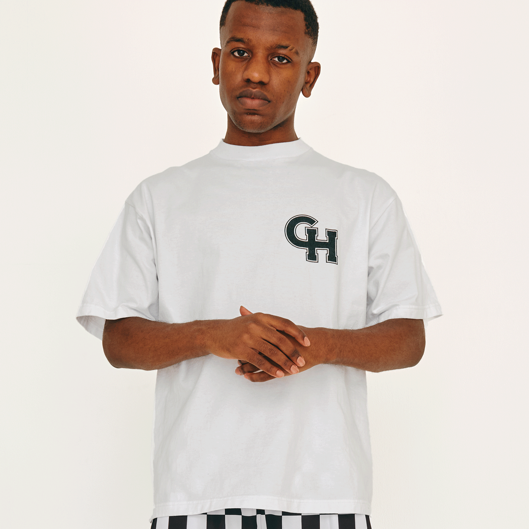 CH COTTON TEE (WHITE)